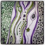 February- Lavender & green