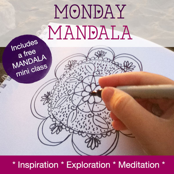 Free Mandala online mini course & Monday Mandala is back :-)