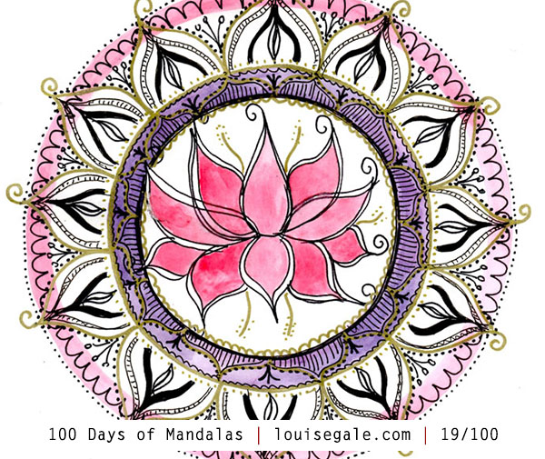 100 Days of Mandalas – Day 19