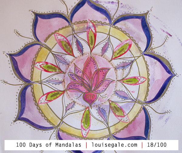 100 Days of Mandalas – Day 18