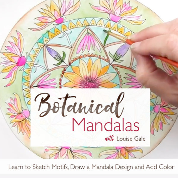 new class create a botanical mandala