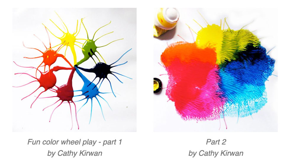 color wheel Cathy Kirwan Louise Gale color classes