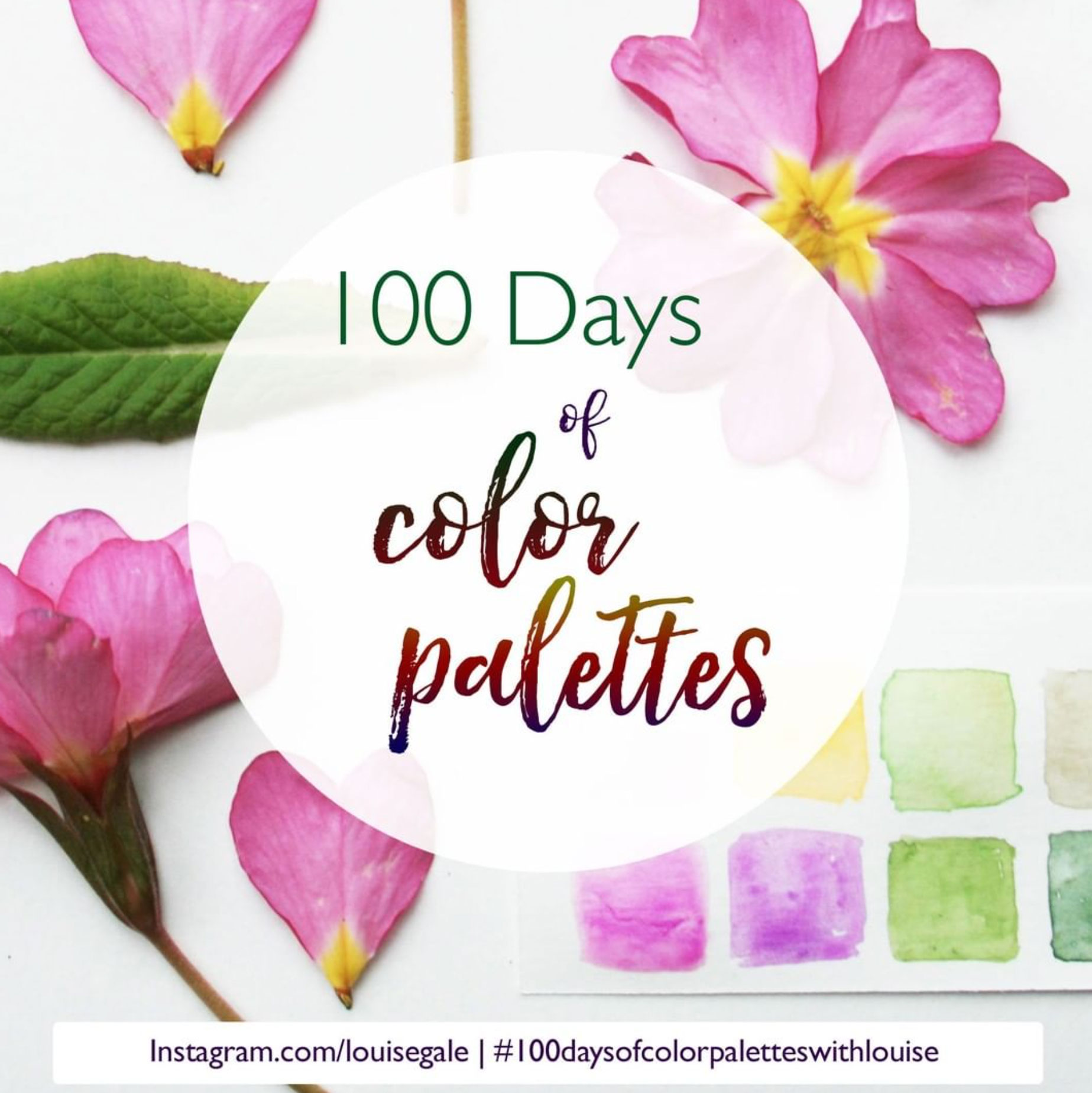 100 days of color paletttes