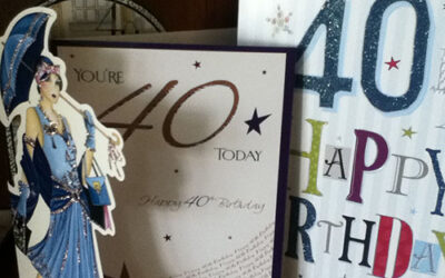 40 lessons on my 40th birthday.