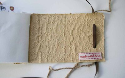 New hand-made gratitude & affirmation journals!