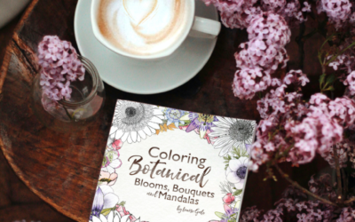 My New Botanical Coloring Book is here! YAY!