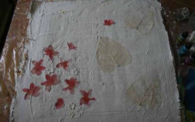 Burlap, plaster & wax – oh my!