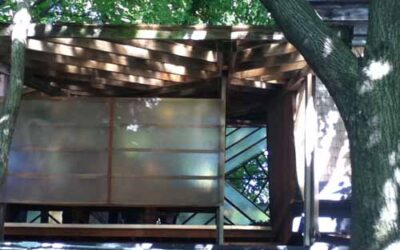 Tree house living {a sanctuary in the New Jersey suburbs!}