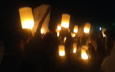 Full moon beach party video – sending our wishes out into the world