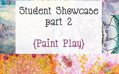 Mandala Class Student Showcase Oct 2014 Class part 2 {Paint Play}