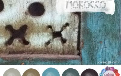 Colour Story from Morocco: Blue doors