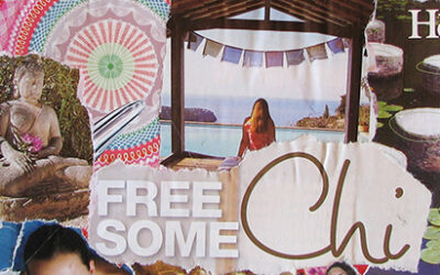 Full Blue Moon / sturgeon moon in Aquarius – full moon mandala / dreamboard