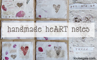 Handmade heART notes