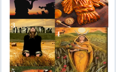 Color Story: Lammas/Mid-Summer color palette