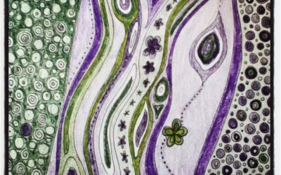 February Color Challenge wrap up! {Lavender and green} 2012