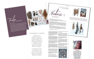 Published: Connecting with nature in Amulet magazine