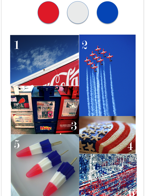 Color Stories #1- Happy Fourth of July!