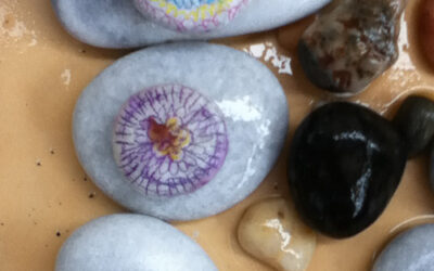 Monday Mandala #4 {painting stones}